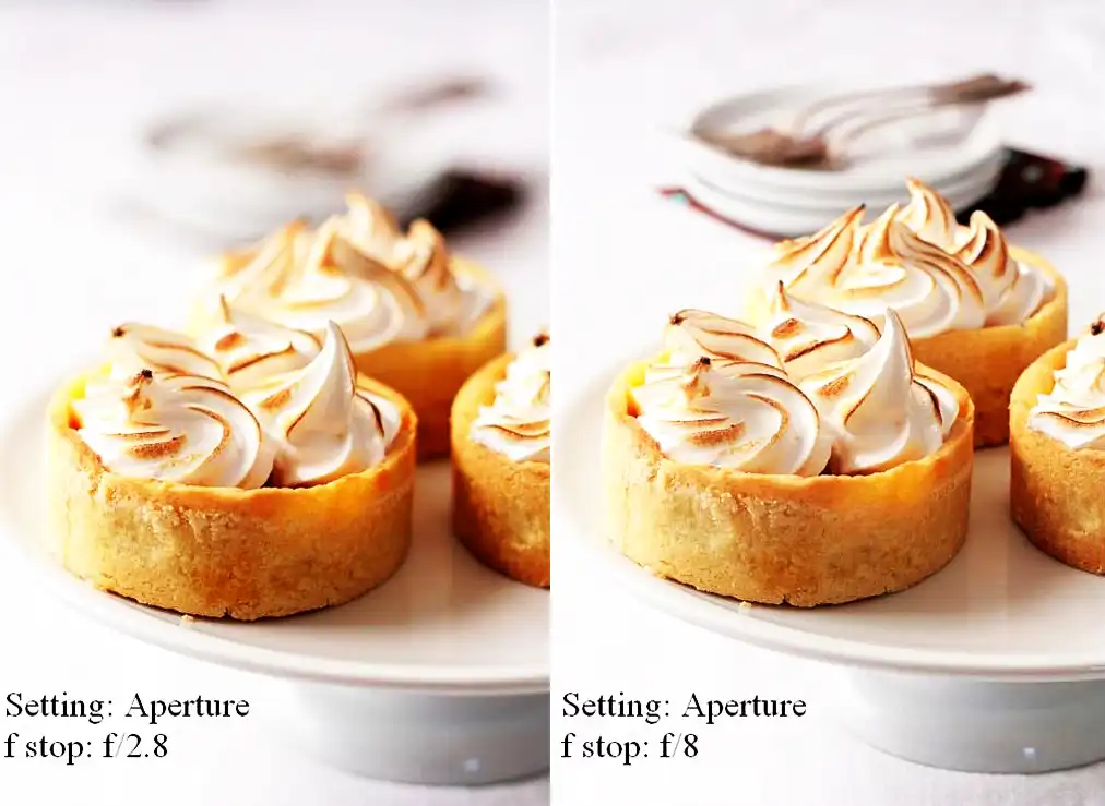 تنظیمات حرفه ای دوربین برای عکاسی از غذا