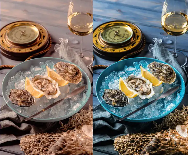 ویرایش نهایی تصاویر در عکاسی از غذا